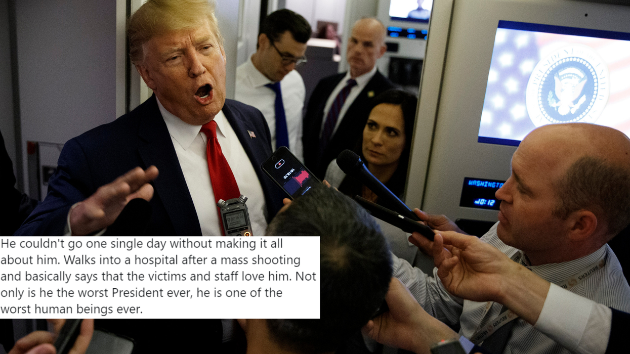 Trump used his El Paso 'healing' visit to brag about crowd sizes