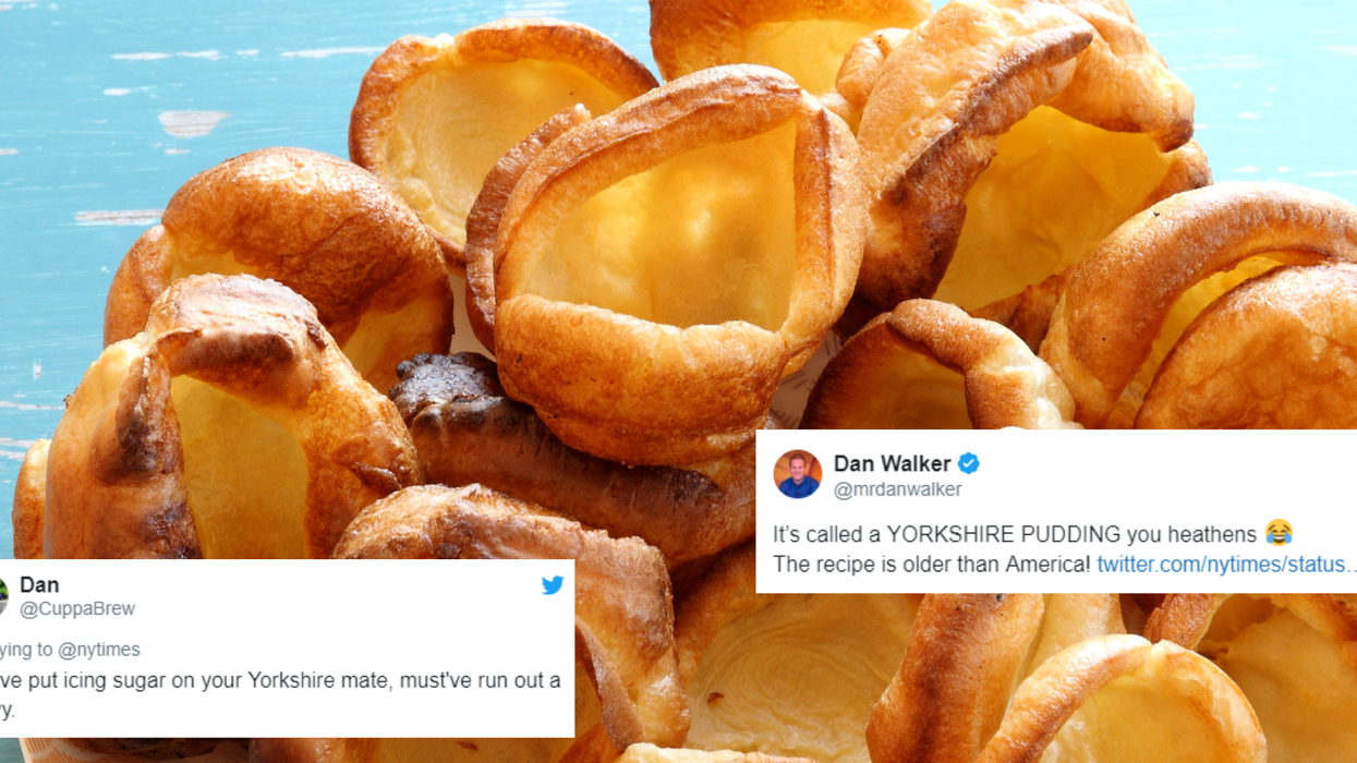 America just discovered the Yorkshire Pudding and British people are furious