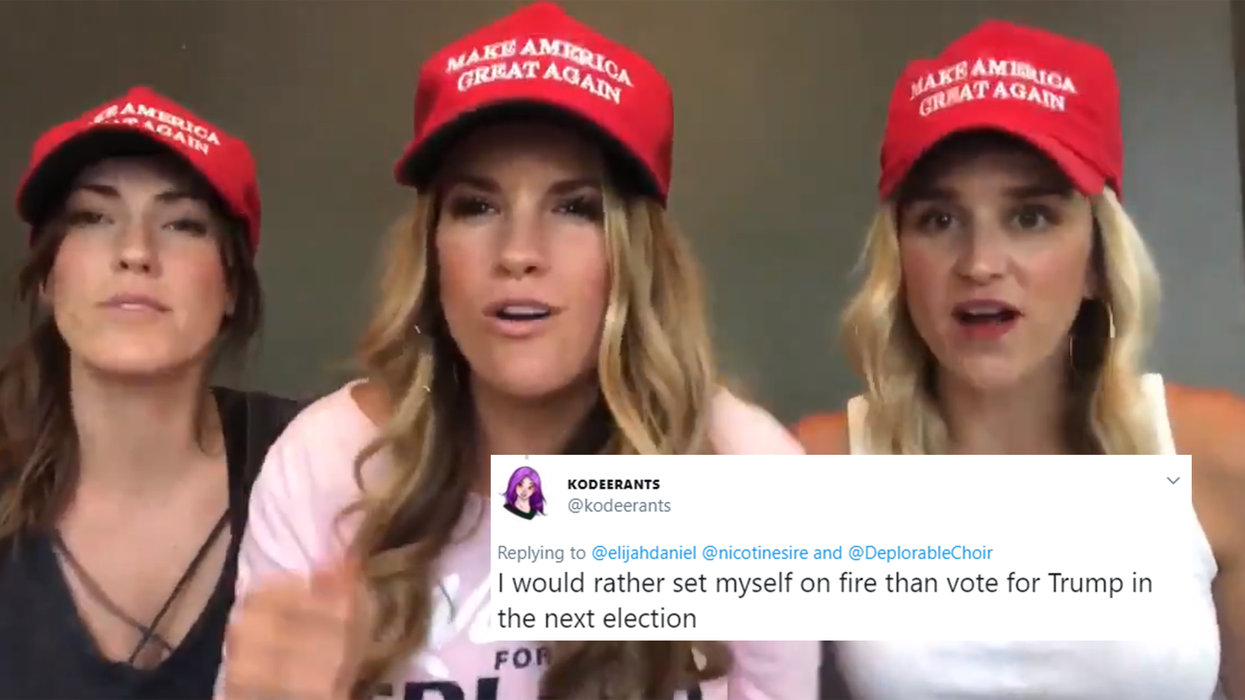 This pro-Trump choir is being savagely obliterated online