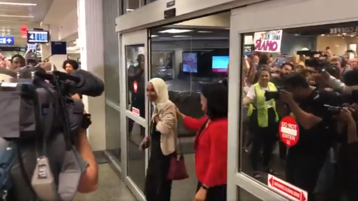 Ilhan Omar returned to Minnesota after Trump's attacks and received a hero’s welcome