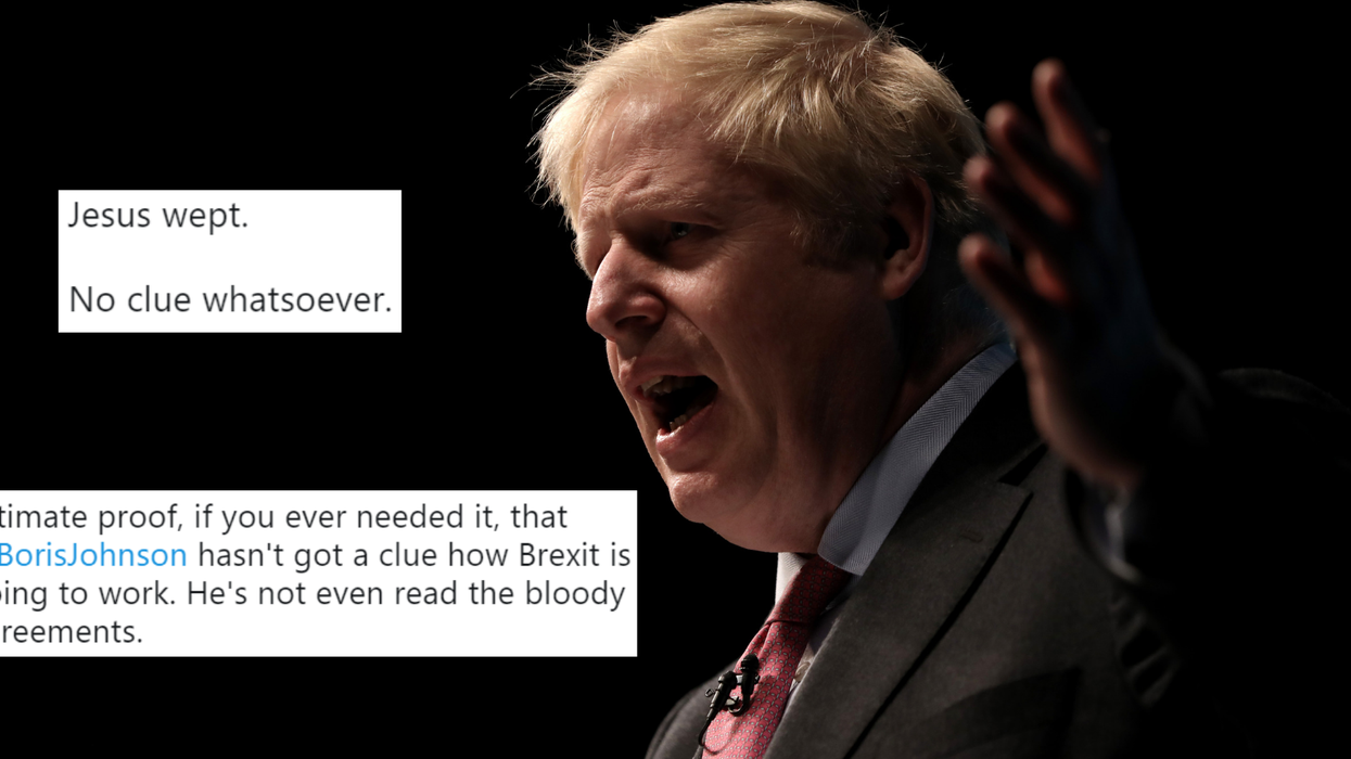Boris Johnson admits he doesn’t know the law he’s basing his entire Brexit strategy on