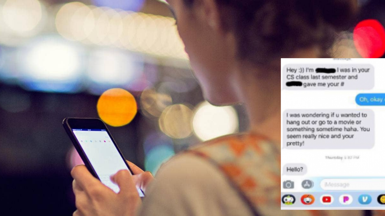 Man tries to pressure, threaten and insult a woman he doesn’t know into dating him