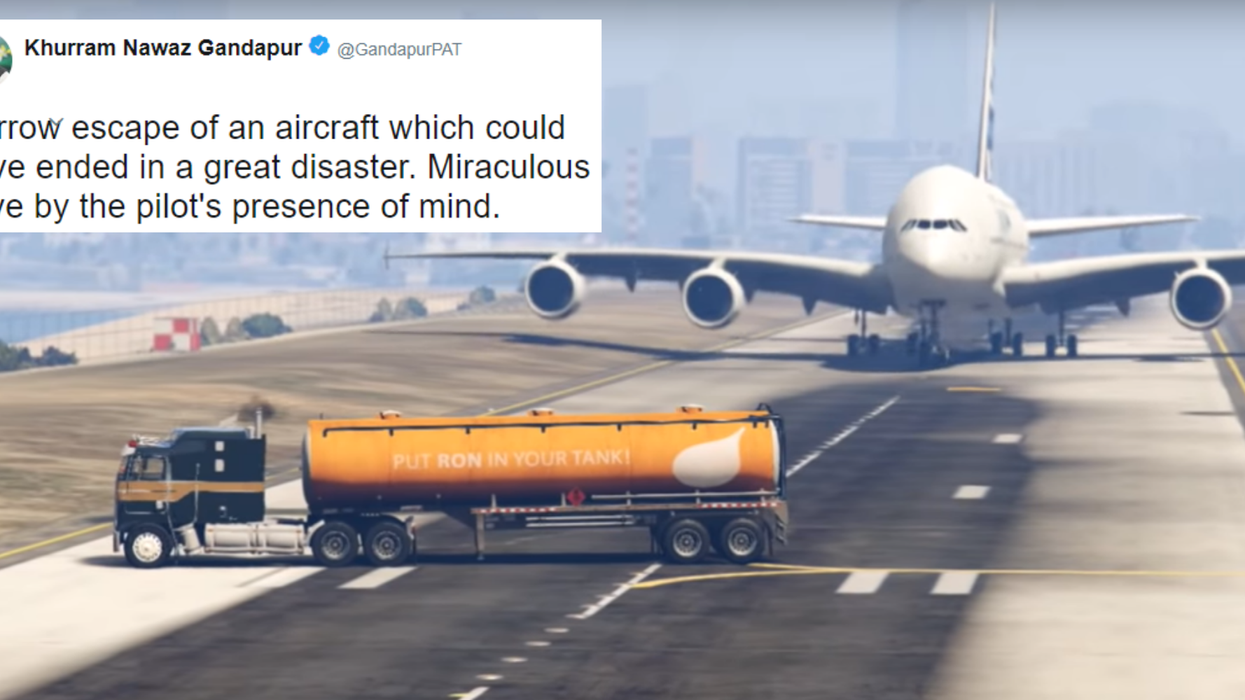 Pakistani politician praises airplane's ‘narrow escape’, doesn’t realise it’s a clip from a video game