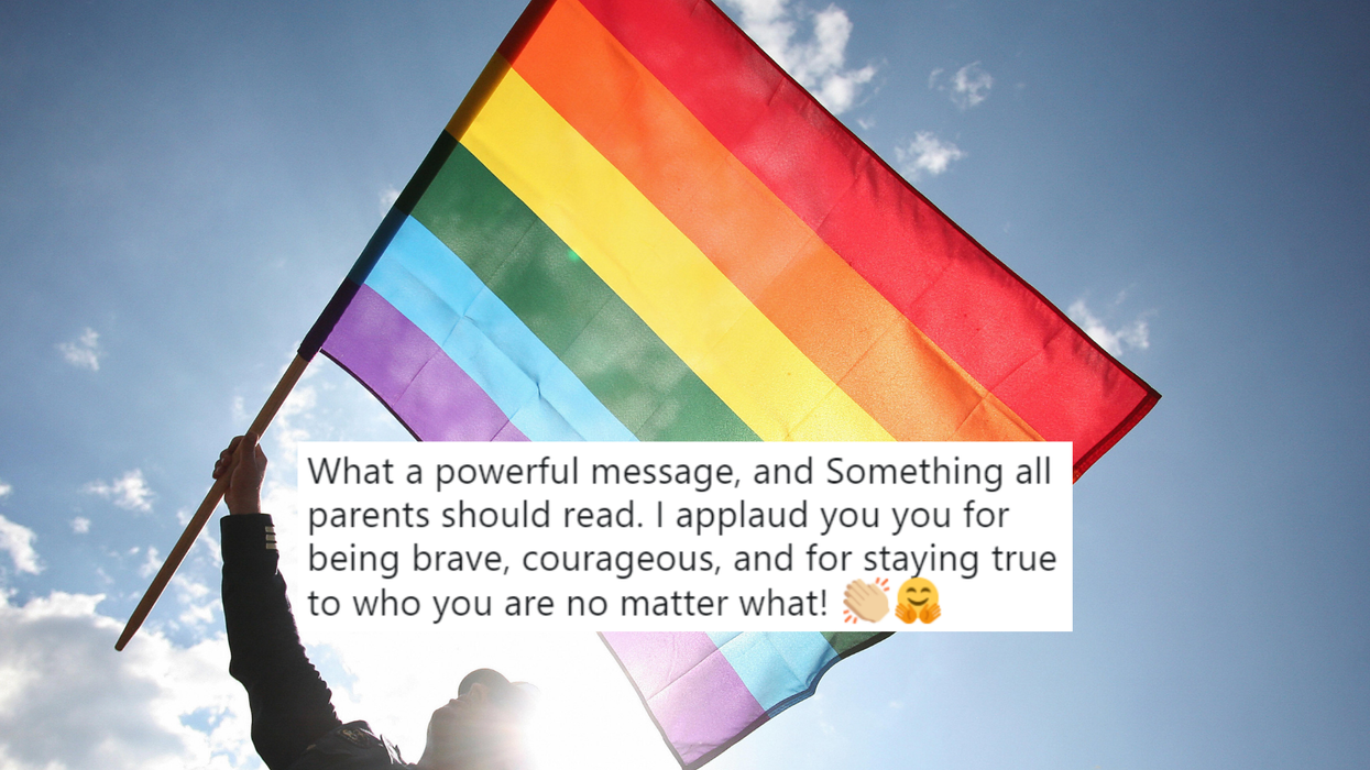 Teenage LGBT+ person shares emotional letter he sent to his parents after they didn't accept him
