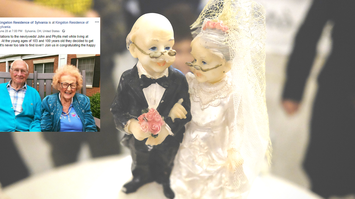 This 100-year-old couple just got married and it's the loveliest thing you'll see today
