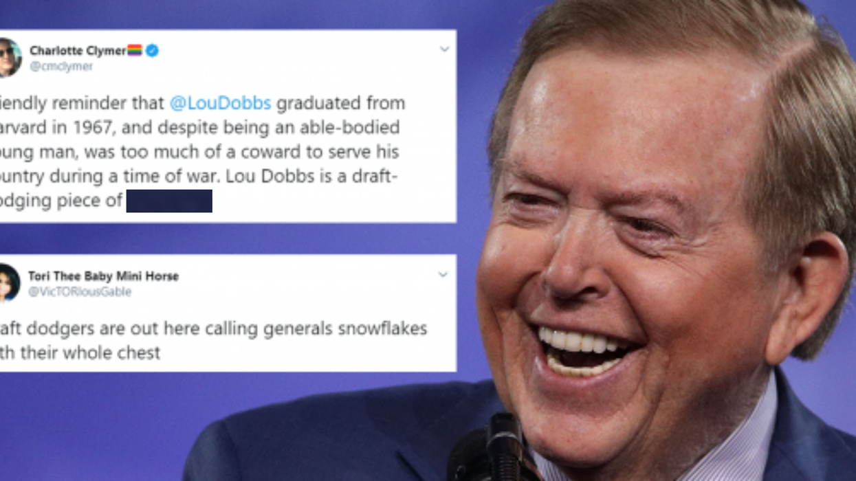 Fox host Lou Dobbs celebrated Independence Day by calling American war heroes 'snowflakes'