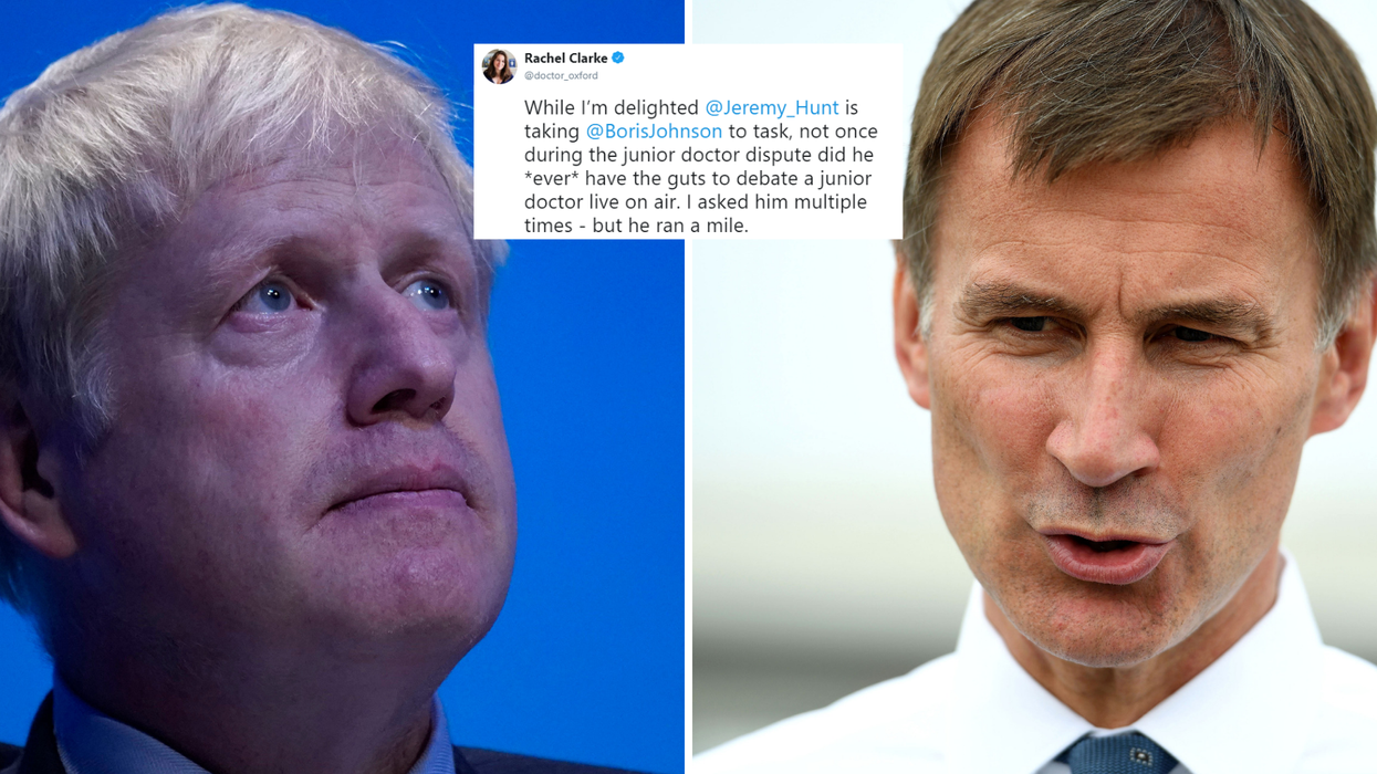This doctor perfectly explained why Jeremy Hunt is in no position to call anyone a 'coward'