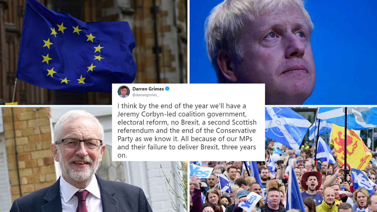 Brexiteer says Corbyn will be PM by next year and Britain will stay in the EU - and people are delighted