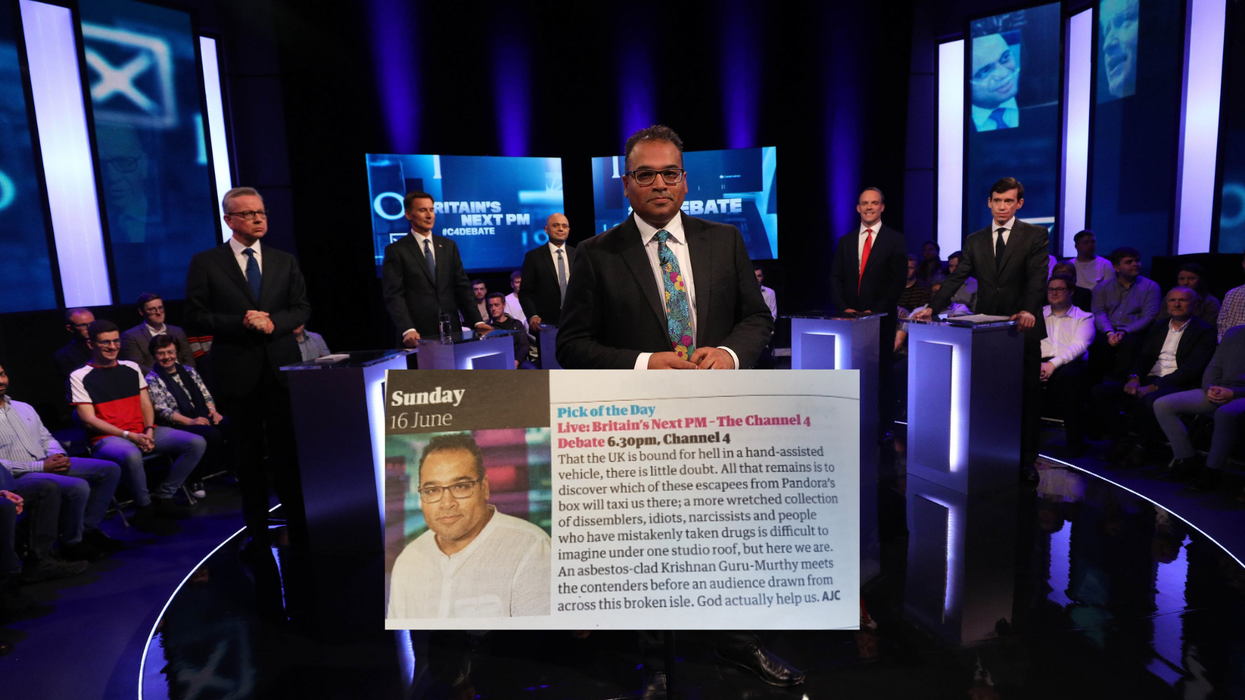 People love this incredibly snarky TV listing for the Tory leadership debate