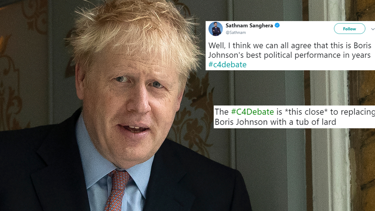 The responses to Boris Johnson’s absence from the Tory leadership debate were brutal