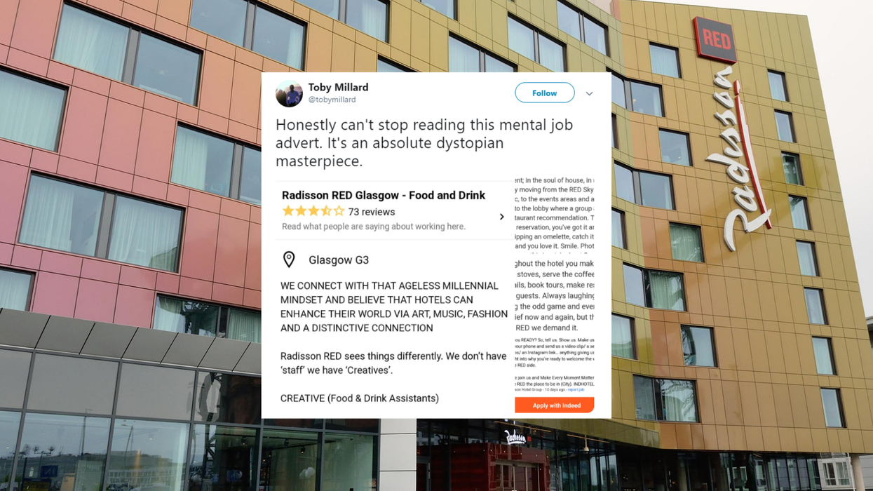 This dystopian job advert has gone viral for all the wrong reasons
