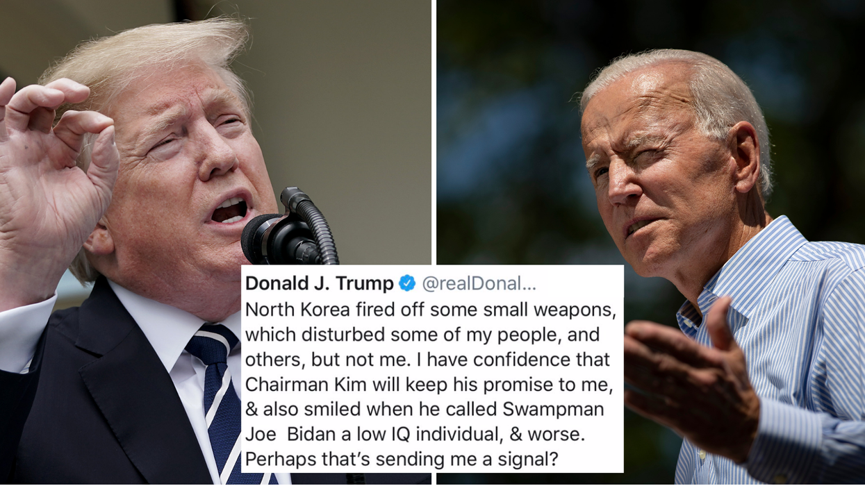 Trump tweeted that Kim Jong-un called ‘Joe Bidan’ a ‘low IQ individual’ and people couldn’t handle the irony