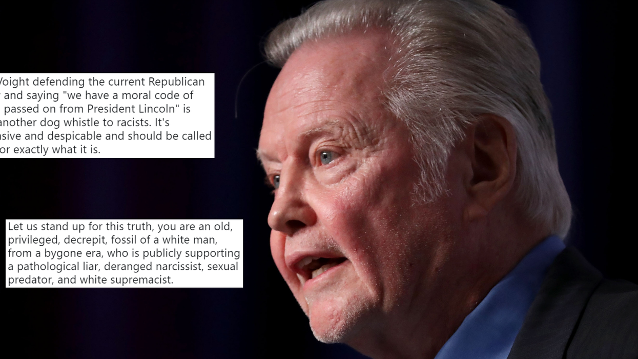Jon Voight says Trump is the greatest US president since Lincoln and the internet has a lot of thoughts
