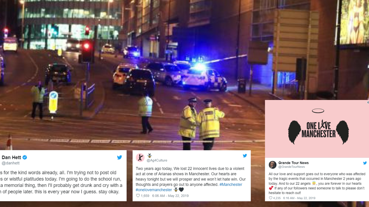 It's the two-year anniversary of the Manchester Arena bombing and the tributes are heartbreaking