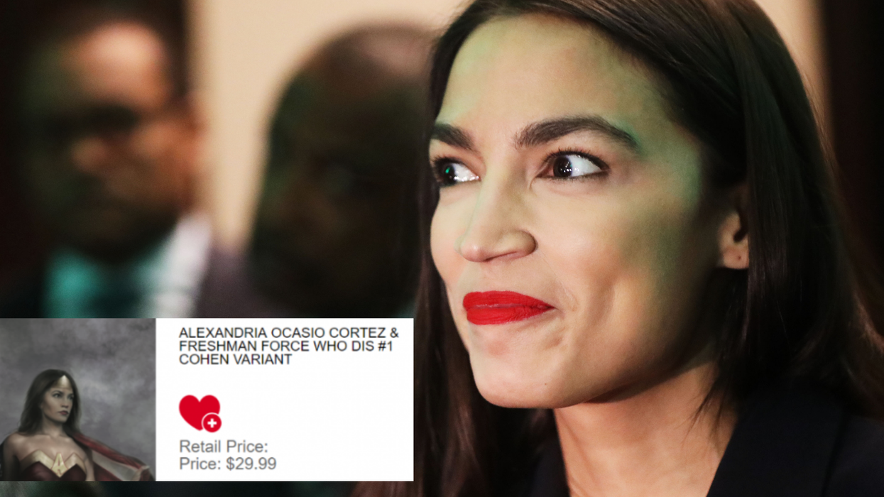 DC Comics are not happy with that Alexandria Ocasio-Cortez special cover