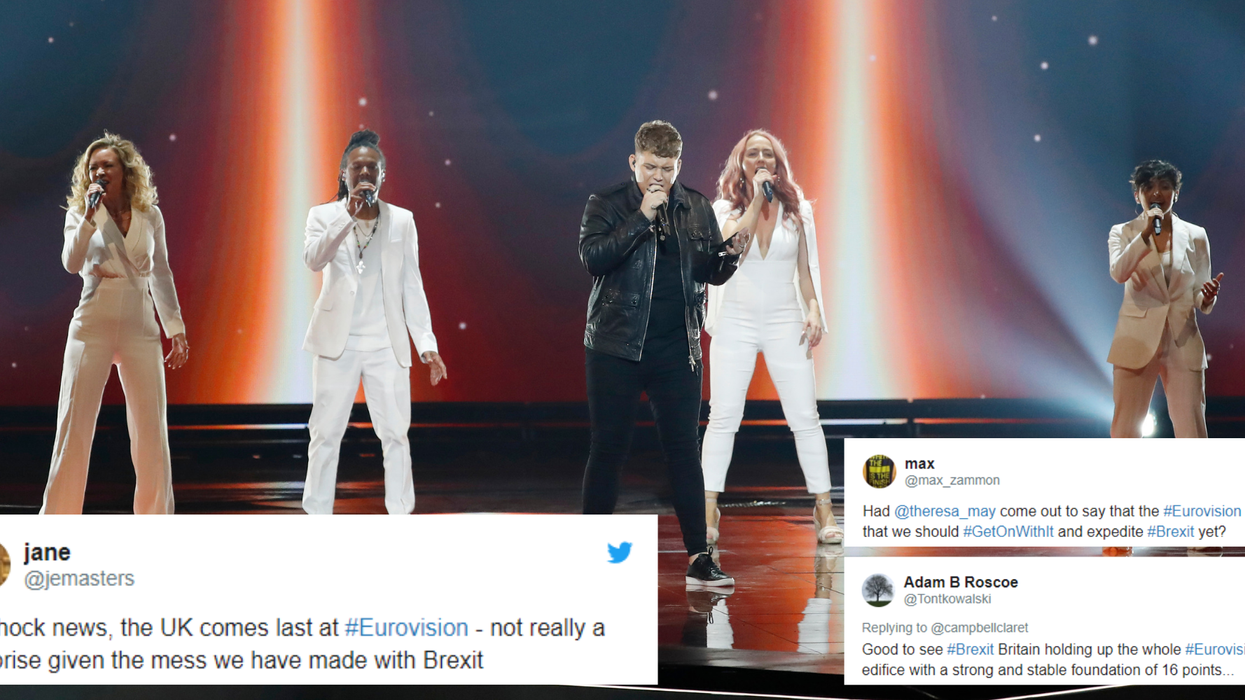 The UK came last at Eurovision and everyone’s blaming Brexit