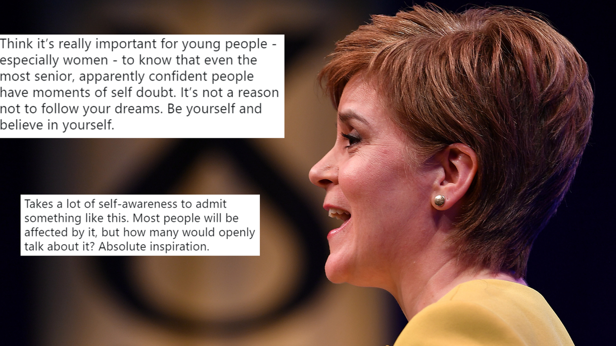 Nicola Sturgeon spoke powerfully about mental health and 'imposter syndrome'