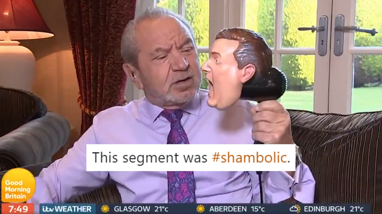 Piers Morgan and Alan Sugar debated Brexit and it went as badly as you might expect