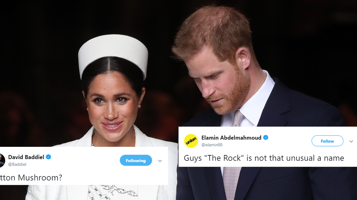 People are trying to guess the 'unusual' name of the royal baby and it's hilarious