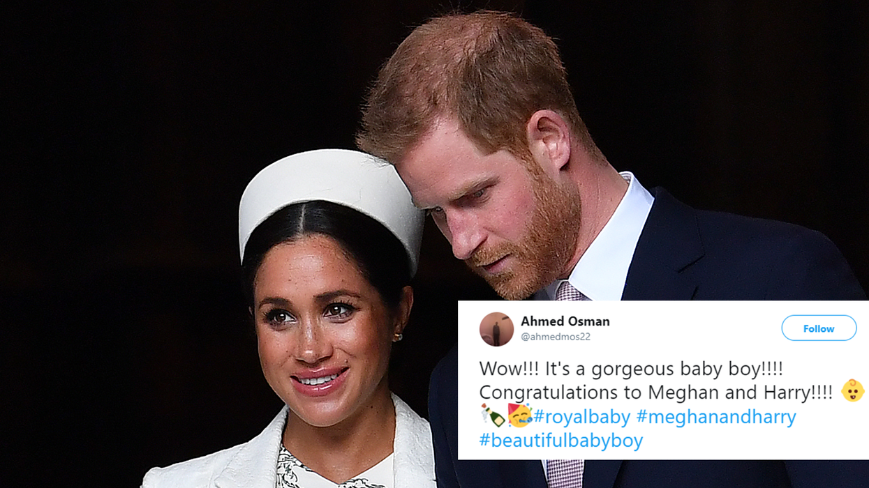Meghan Markle just gave birth to a baby boy and people are losing it