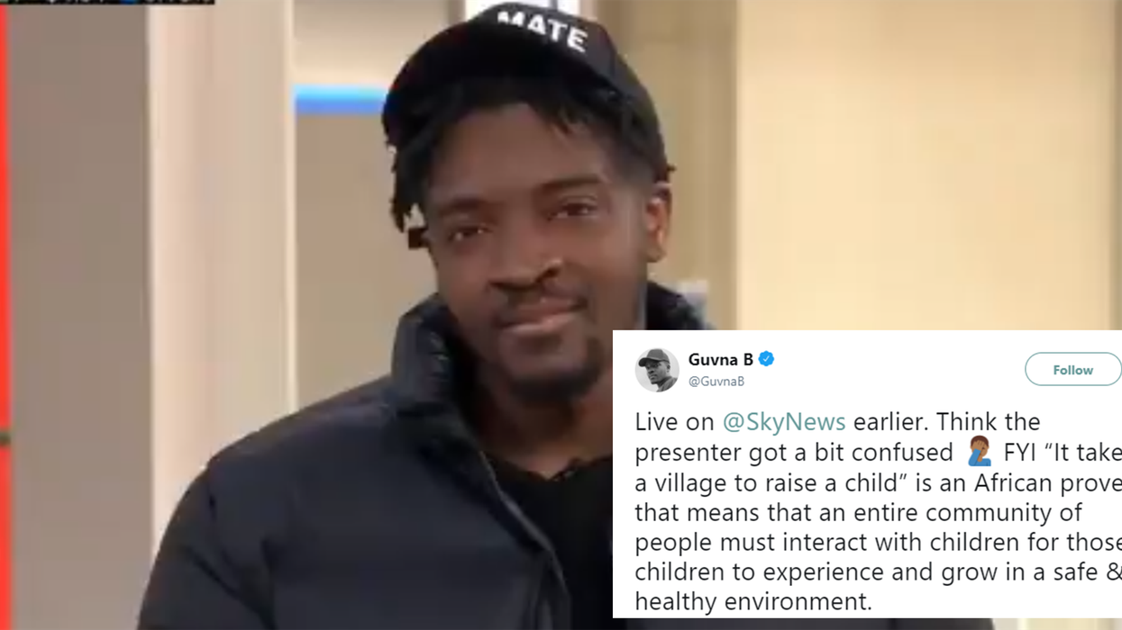 Sky News presenter doesn't seem to know what a proverb is