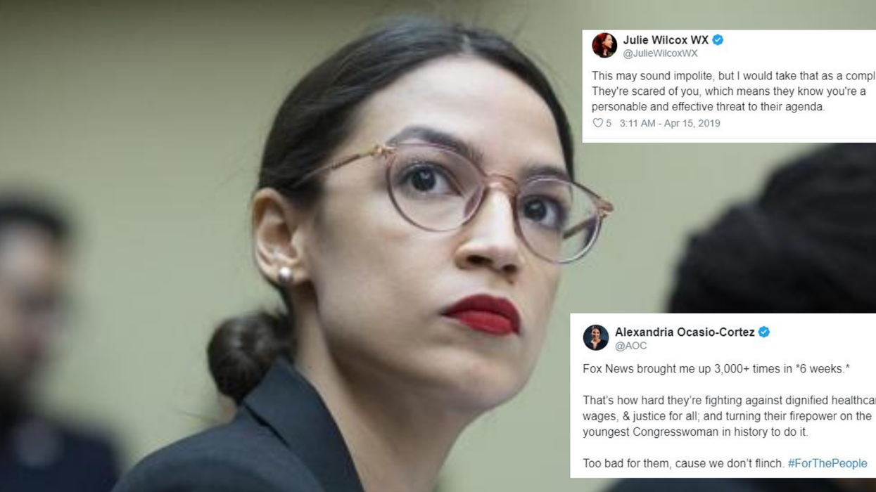 Trump's beloved Fox News is totally obsessed with Ocasio-Cortez, according to this study