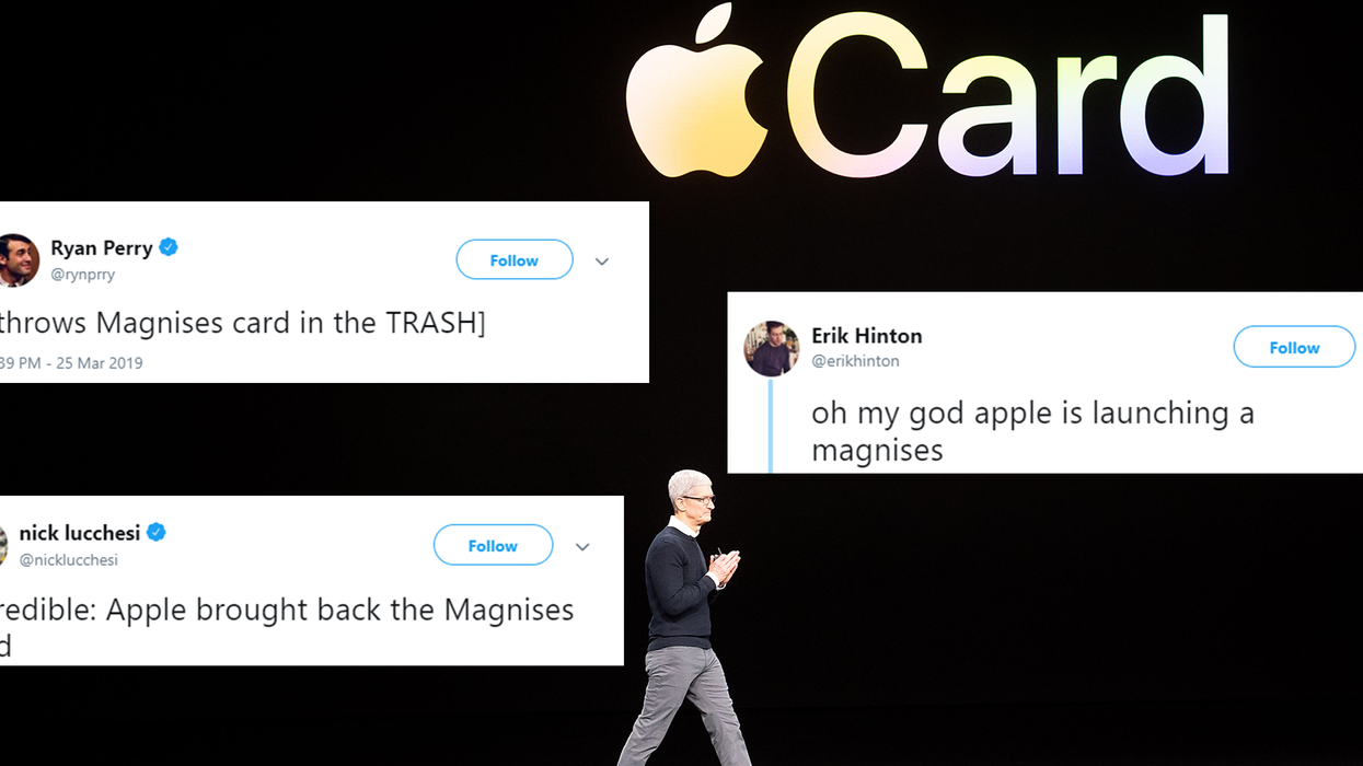 Apple have launched a new metal credit card and everyone's comparing it to Fyre Festival's Billy McFarland's Magnesis