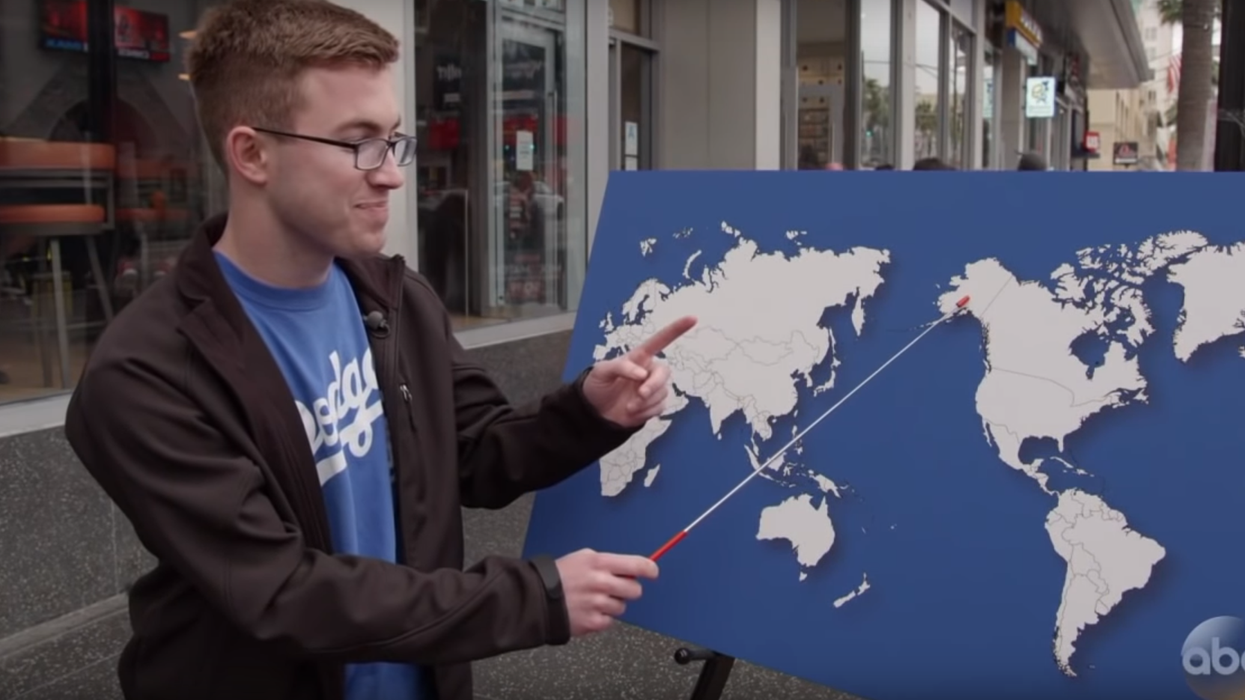 Jimmy Kimmel asked Americans to name any country on a map, and the results were terrifying
