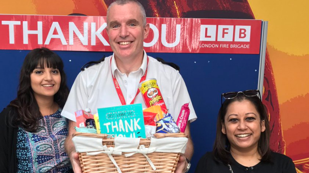 London Fire Brigade get incredible response from Muslims after Grenfell Tower fire