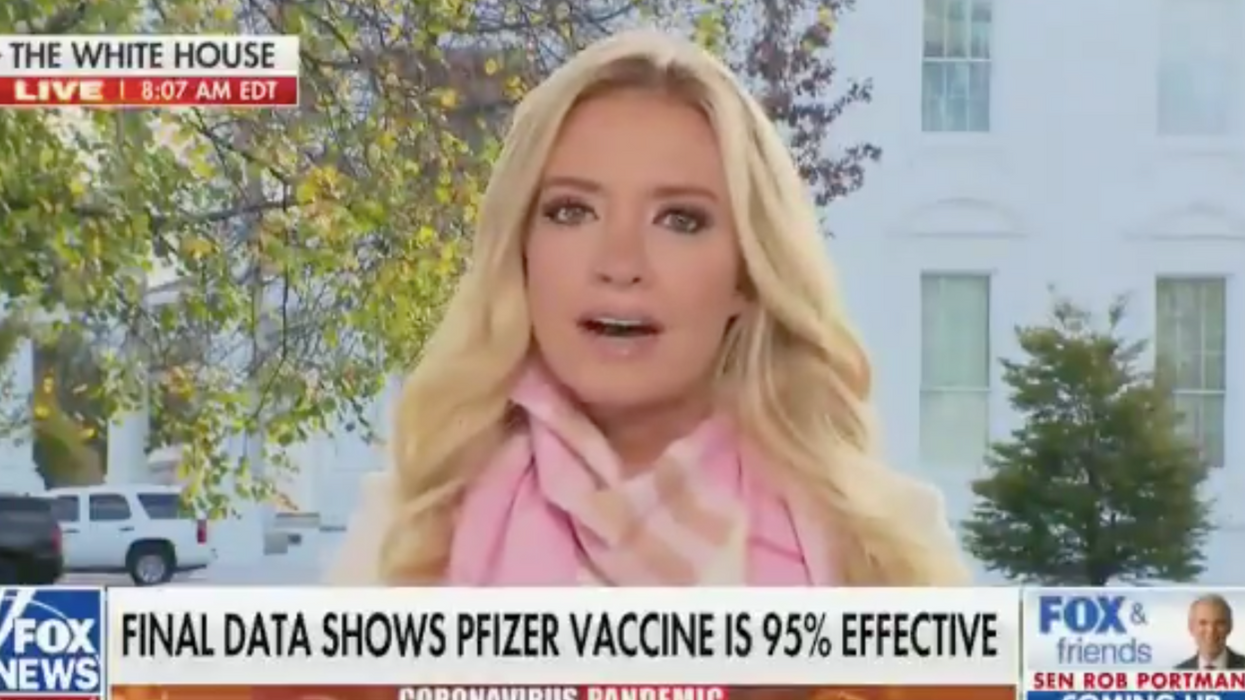Kayleigh McEnany ridiculed for using the word 'Orwellian' to describe safety guidelines