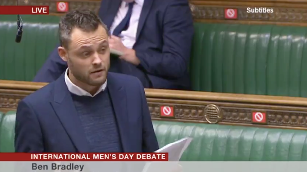Tory MP sparks backlash for asking why there isn't a 'minister for men' during Commons debate