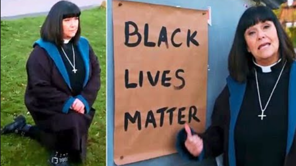 The Vicar of Dibley ‘taking the knee’ during Christmas special sparks furious debate
