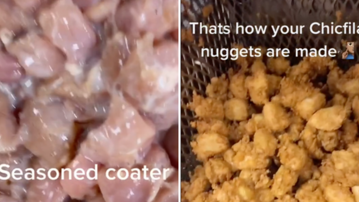 Video of how Chic-fil-a chicken nuggets are made goes viral