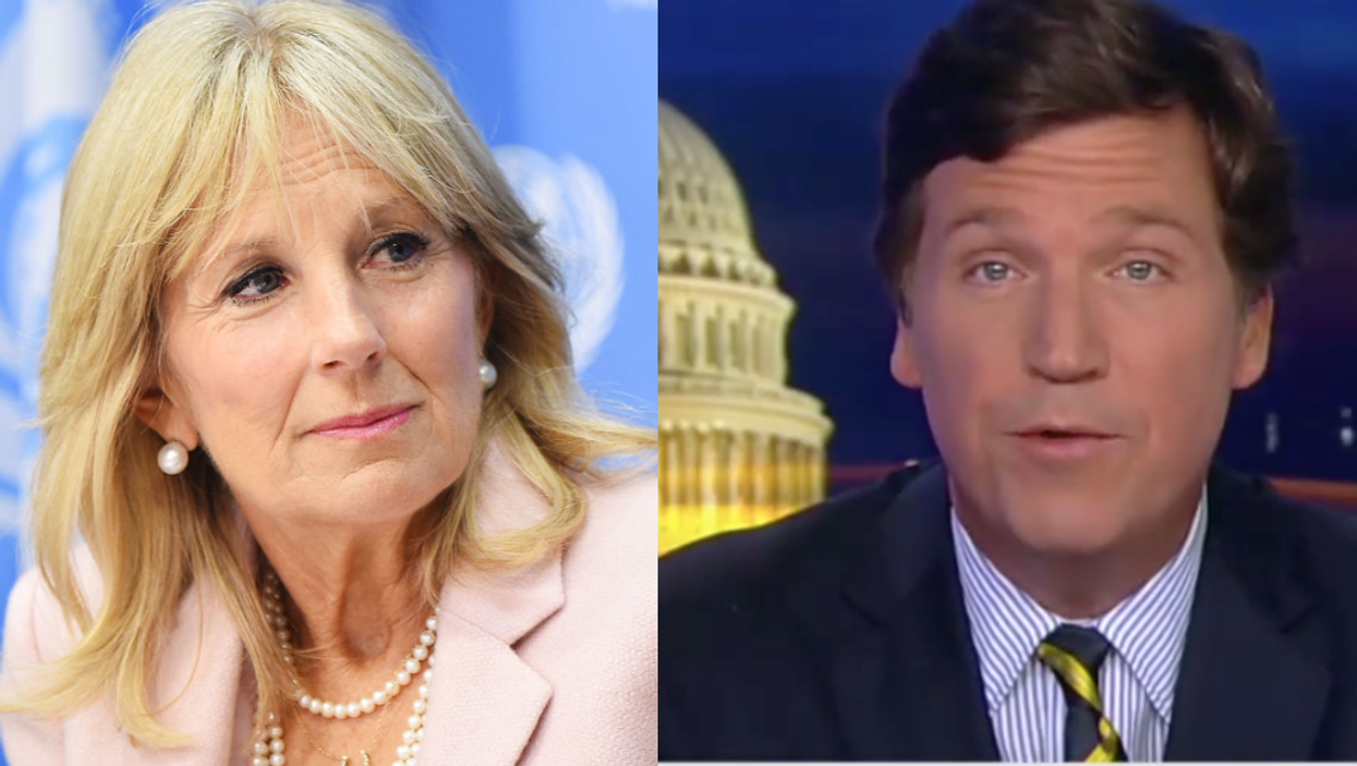 Tucker Carlson condemned after his ‘vile’ comments about Dr Jill Biden
