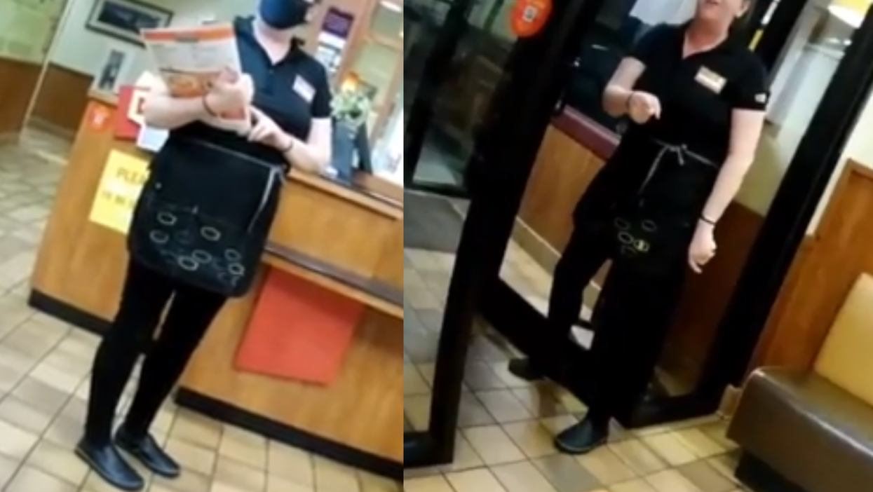 US restaurant worker filmed quitting on the spot because she’s fed up with dangerous anti-maskers