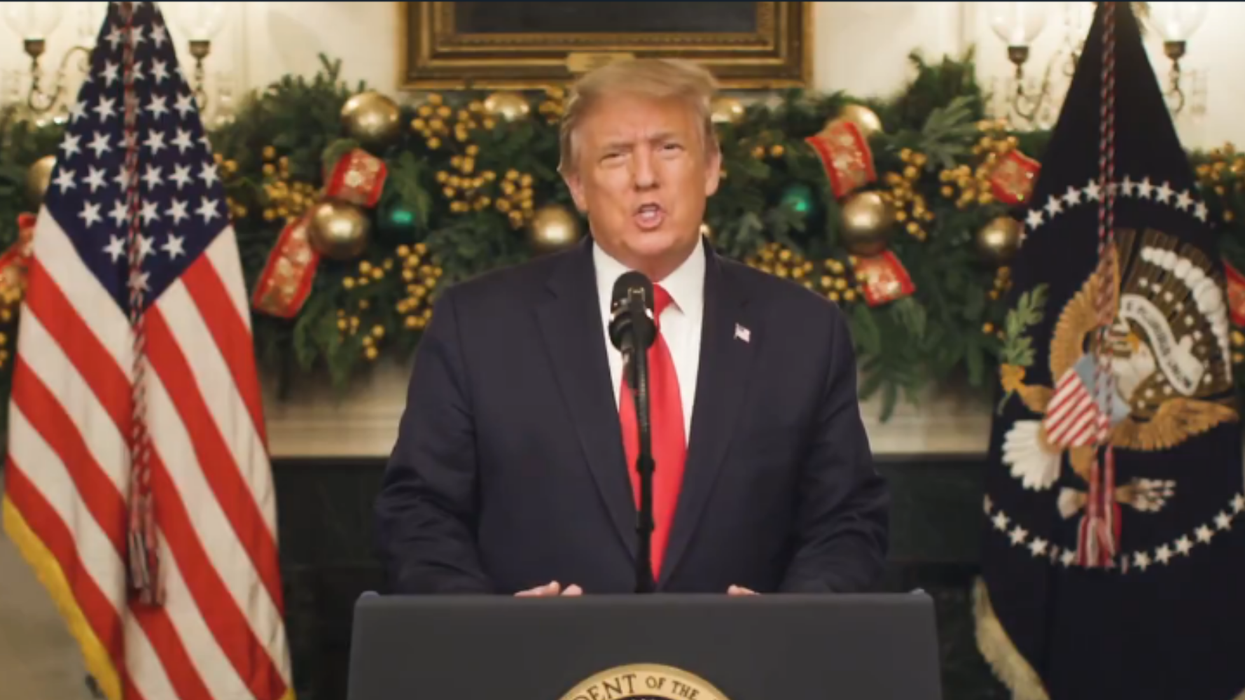 Trump just accidentally admitted he lost the election in awkward live broadcast blunder