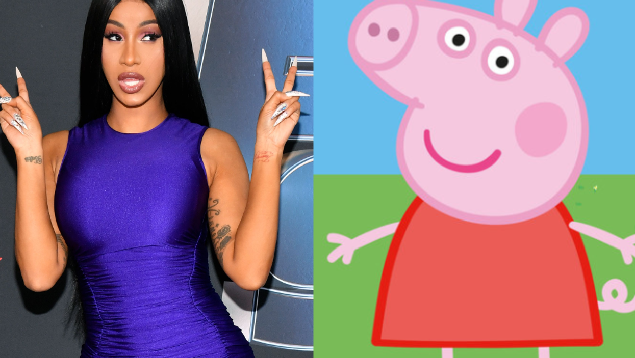 Cardi B calls out Peppa Pig after her daughter picks up a habit from the show