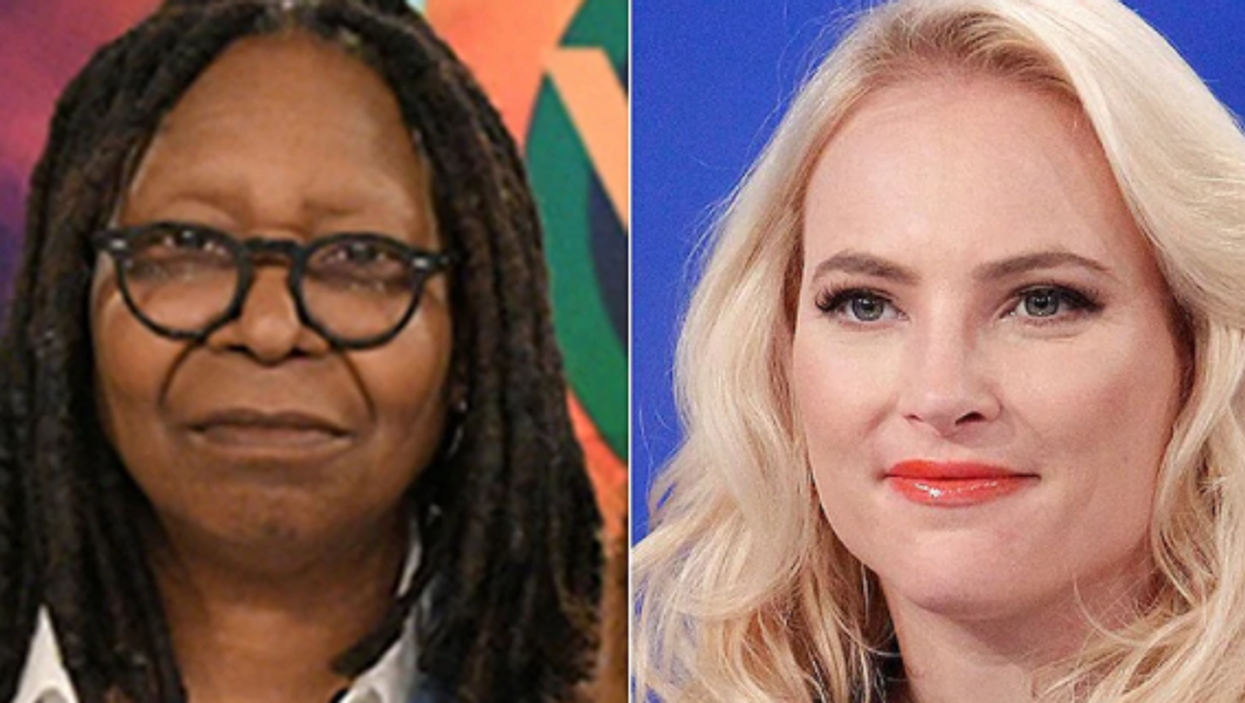 Whoopi Goldberg brutally shuts down Meghan McCain for questioning new Georgia senator