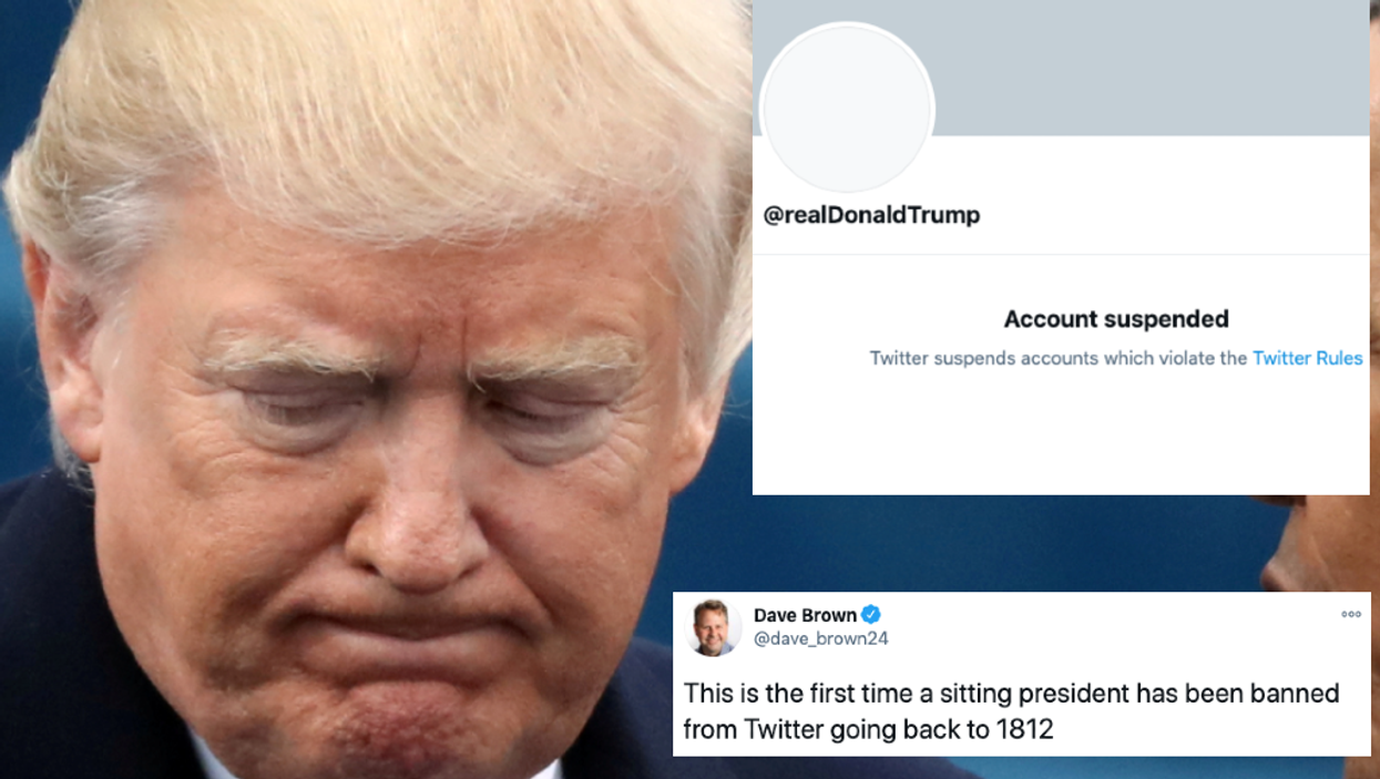 38 of the most amusing jokes and reactions to Trump finally being banned from Twitter