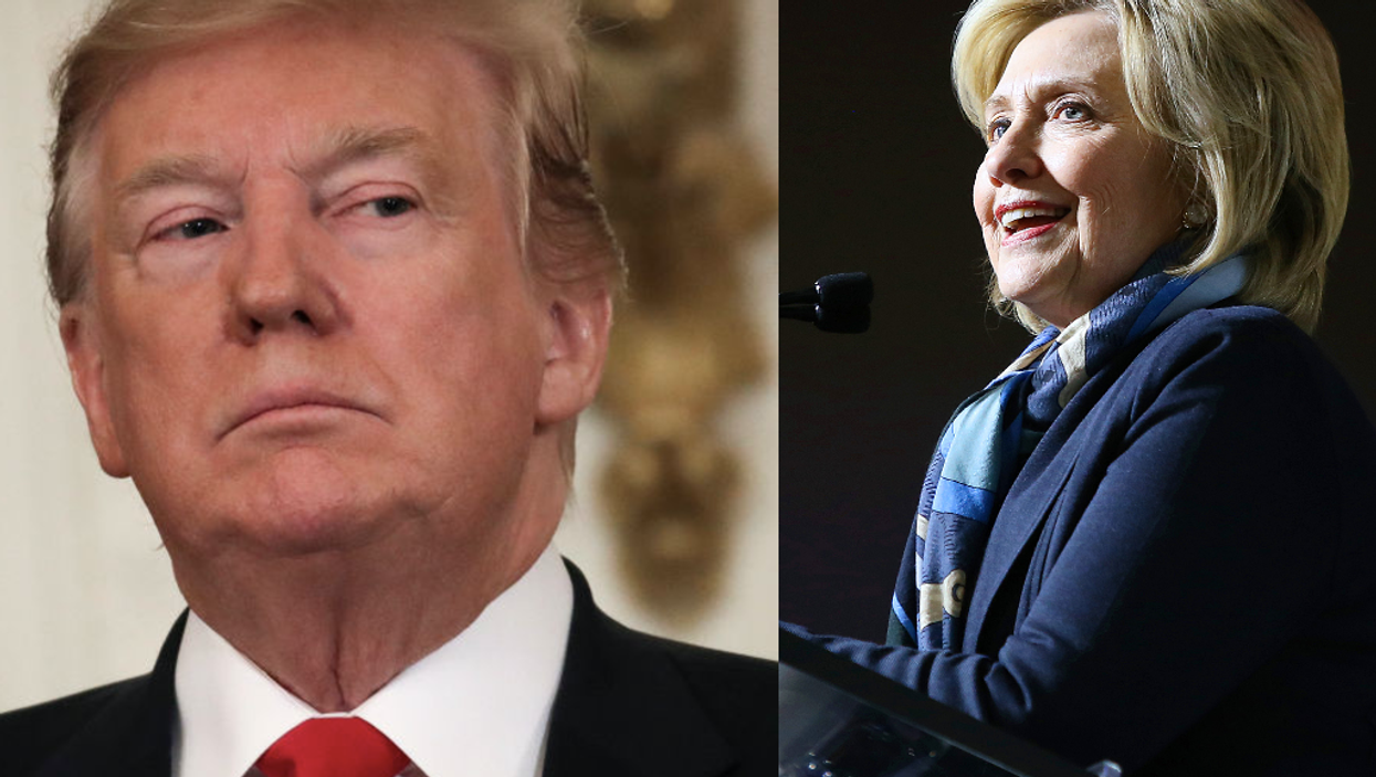 Hillary Clinton effortlessly mocks Trump after he got banned from Twitter