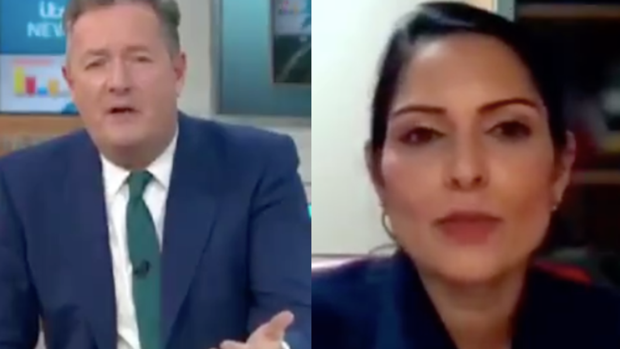 Priti Patel gets called out by Piers Morgan in ‘excruciating’ GMB interview