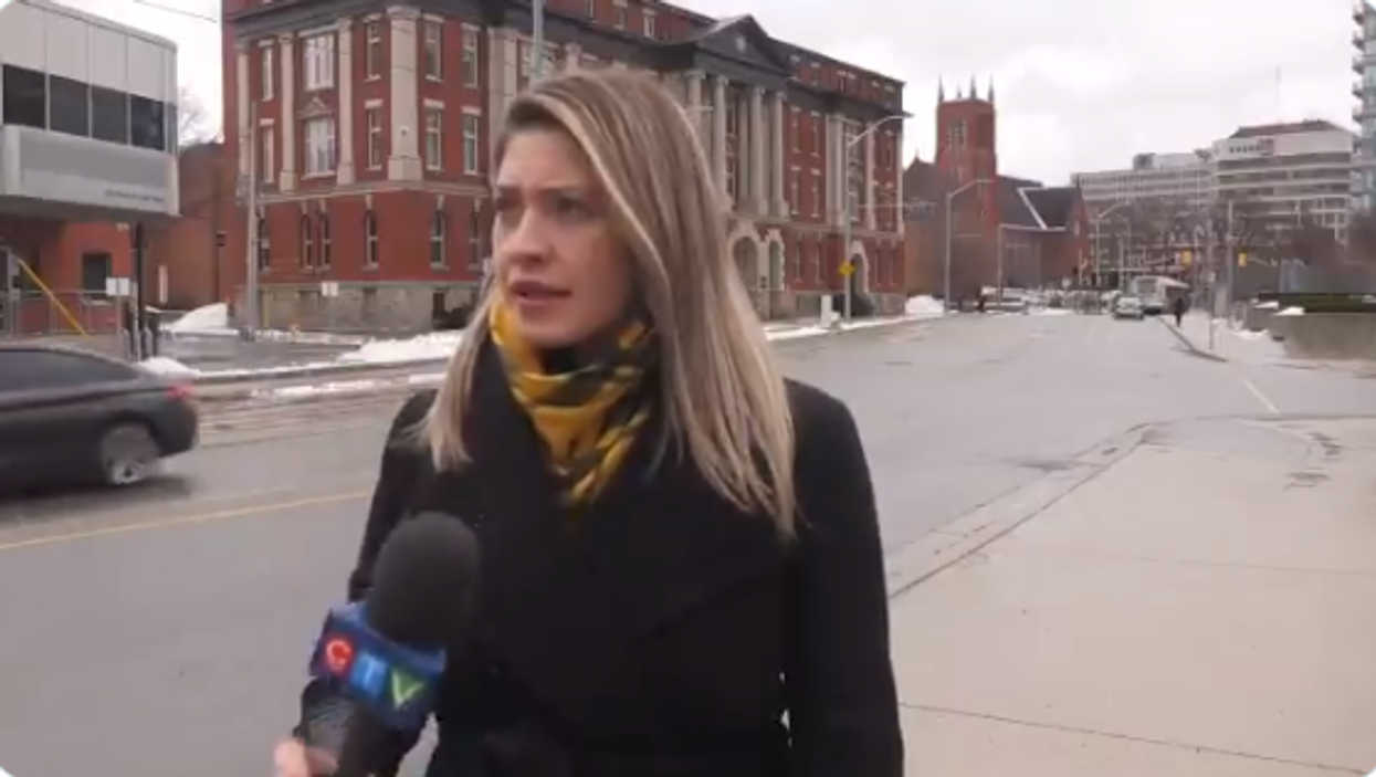 Viral video captures moment when a reporter is sexually harassed while doing her job live on air