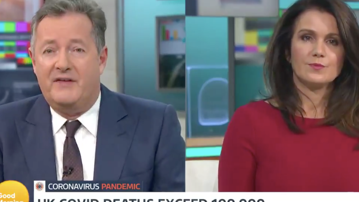Piers Morgan hits out at Boris Johnson’s apology after UK coronavirus death toll passes 100,000