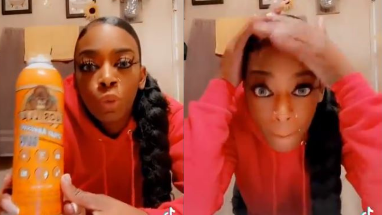 Tiktok viewers left distressed by woman who accidentally used Gorilla glue on her hair