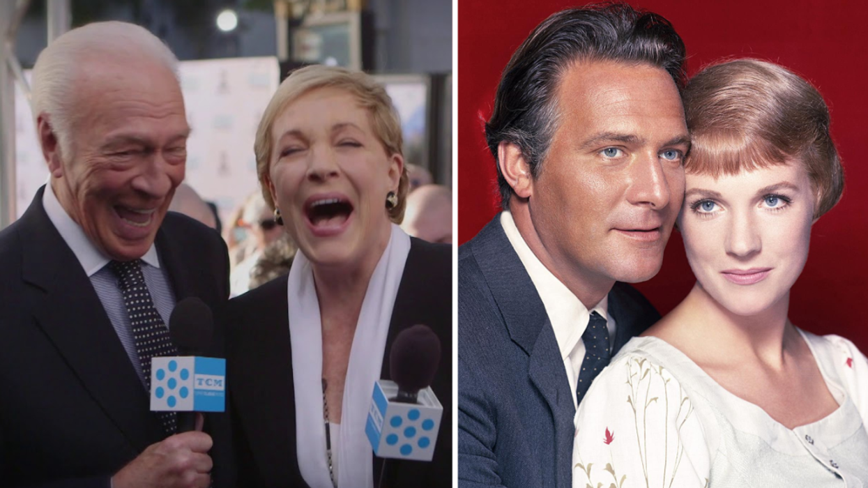 Clip of Christopher Plummer being the ‘perfect gentleman’ to Julie Andrews goes viral after his death