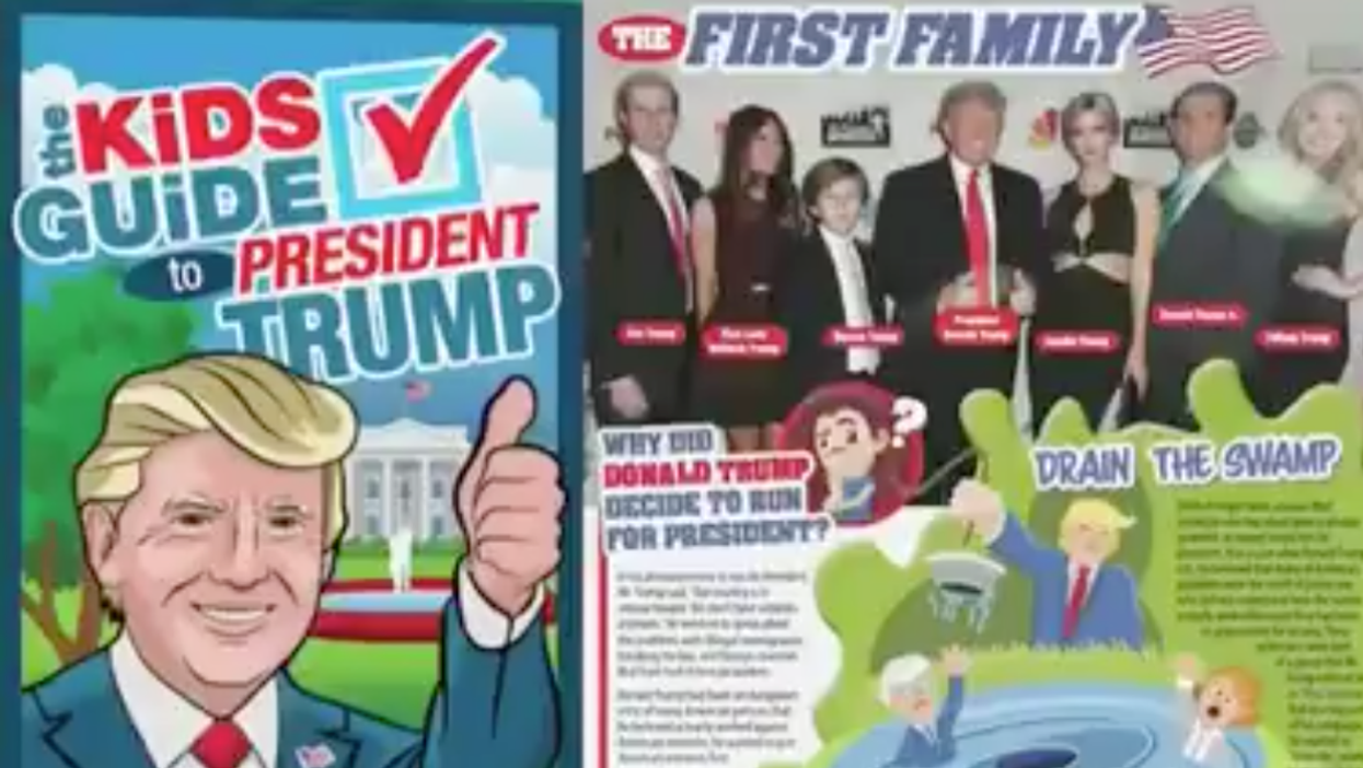 Advert for children’s book that praises Trump’s presidency compared to ‘brainwashing’