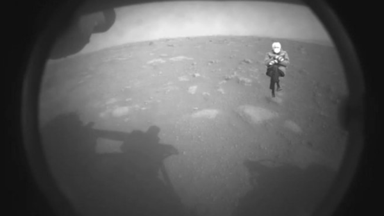 5 of the best memes of a landing photo taken by Nasa’s Mars rover, Perseverance