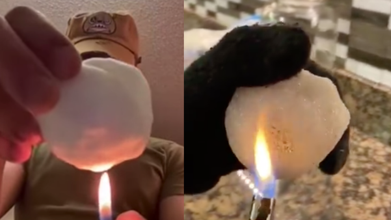 Conspiracy theorists are actually trying to claim that the snow in Texas is fake