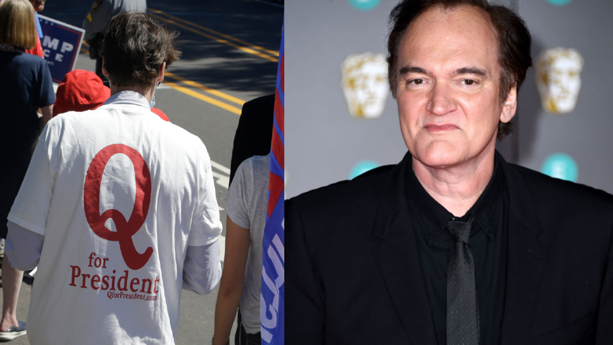 QAnon conspiracy theorists fall for Facebook post featuring images from a Quentin Tarantino movie