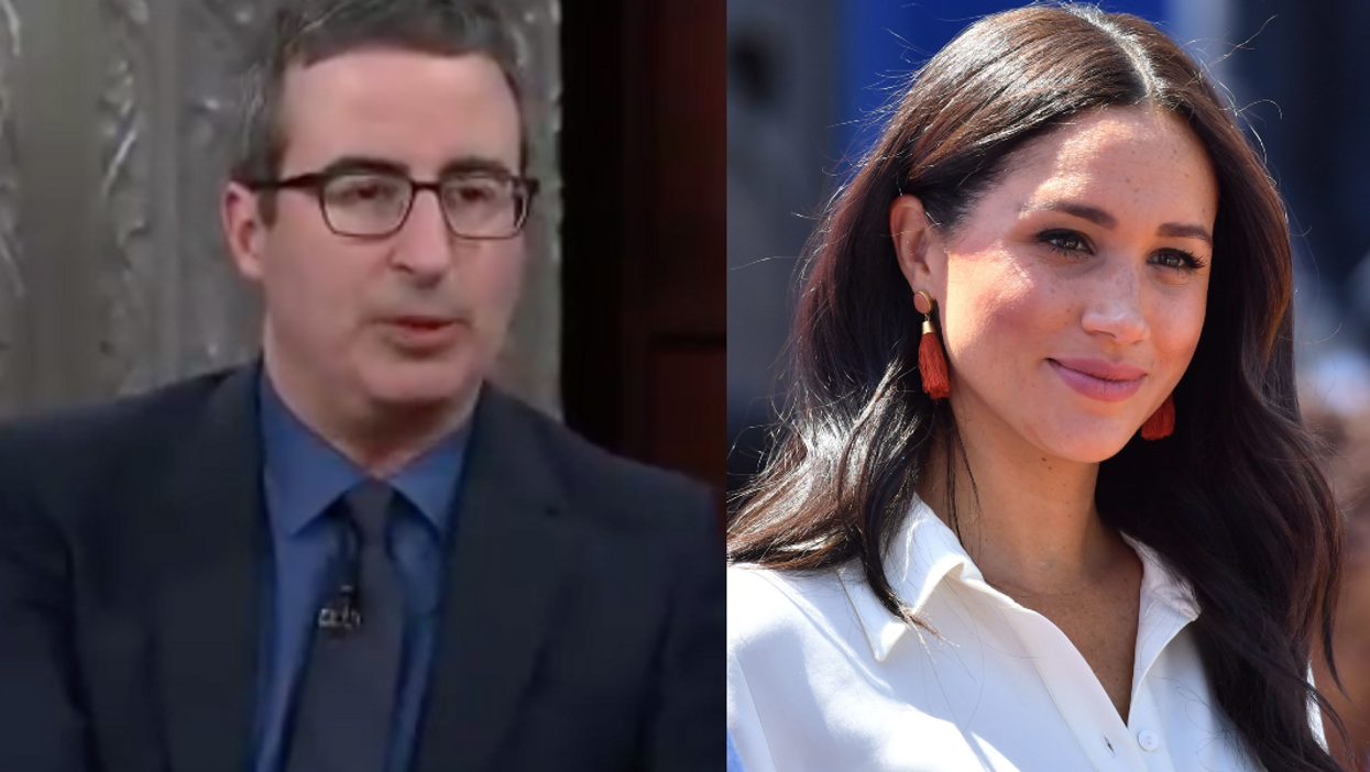 John Oliver seemingly predicted Meghan Markle’s struggles with the royal family three years ago